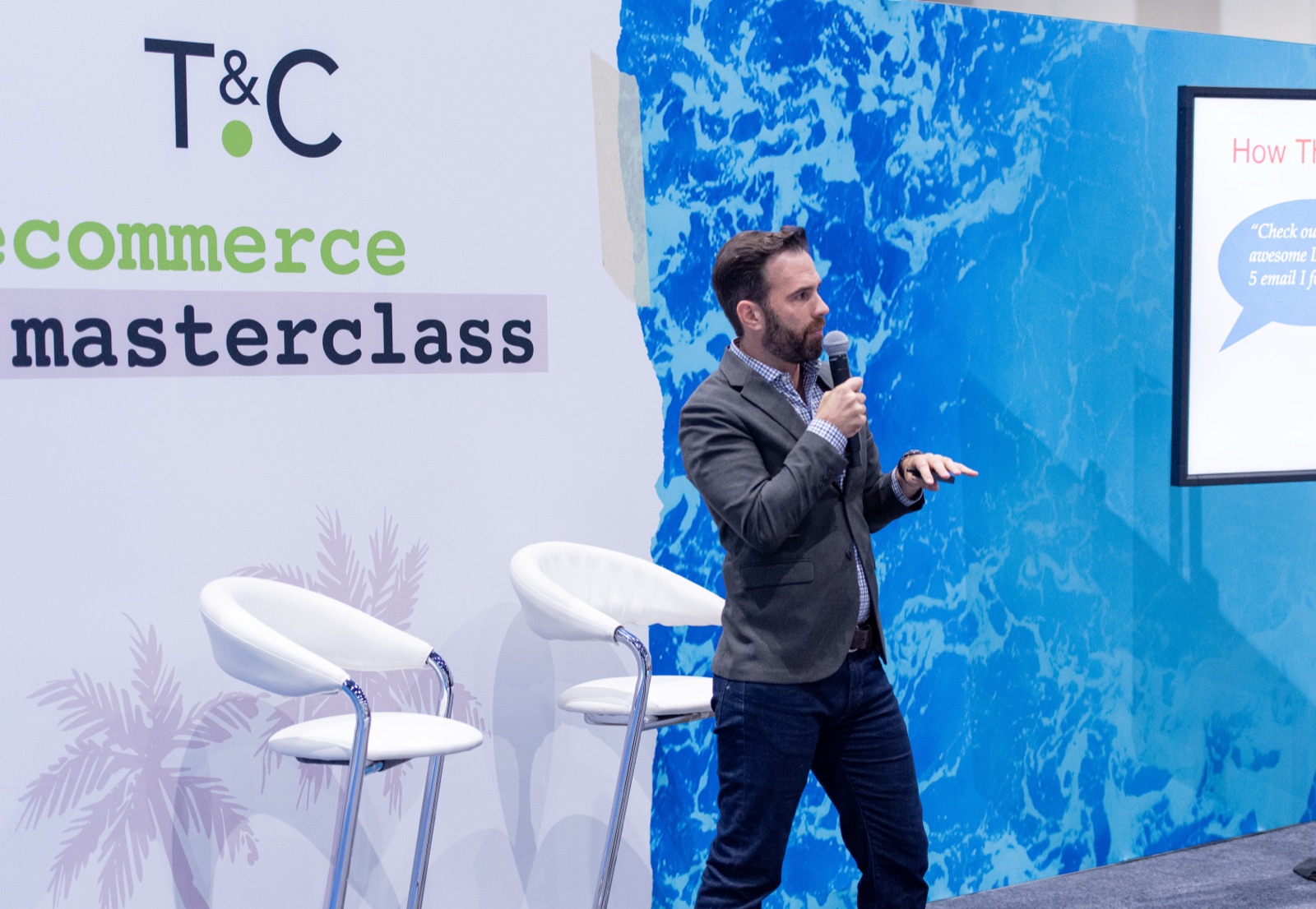 Billy Broas speaking at Traffic & Conversion Summit