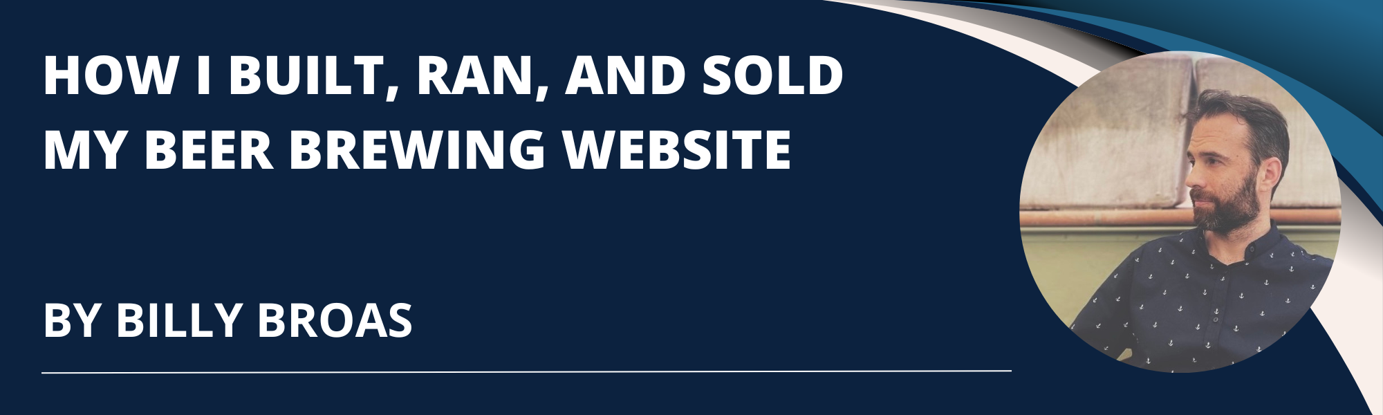 Beer Website Banner